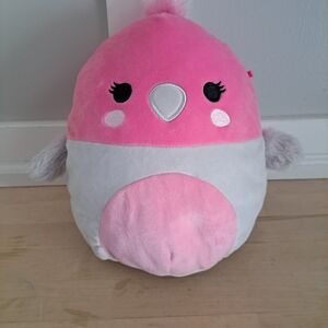Squishmallows Jayla the Galah Cockatoo Plush – 8"